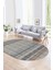 Dijital Kaymaz Yıkanabilir Modern Desen Oval Yolluk Mutfak Salon Halısı, N-O-Modern-70-Renkli, 1