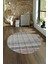 Dijital Kaymaz Taban Yıkanabilir Modern Desen Yuvarlak Mutfak Salon Halısı, N-Y-Modern-70-Renkli, 4