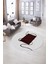 Dijital Kaymaz Taban Yıkanabilir Modern Desen Yuvarlak Mutfak Salon Halısı, N-Y-Modern-61-Bordo, 5