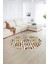 Dijital Kaymaz Taban Yıkanabilir Modern Desen Yuvarlak Mutfak Salon Halısı, N-Y-Modern-23-Kahve, 2