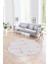 Dijital Kaymaz Taban Yıkanabilir Modern Desen Yuvarlak Mutfak Salon Halısı, N-Y-Modern-72-Pembe, 1