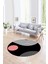 Dijital Kaymaz Taban Yıkanabilir Modern Desen Yuvarlak Mutfak Salon Halısı, N-Y-Modern-52-Pembe, 1