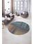 Dijital Kaymaz Taban Yıkanabilir Modern Desen Yuvarlak Mutfak Salon Halısı, N-Y-Modern-34-Renkli, 5