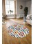 Dijital Kaymaz Taban Yıkanabilir Modern Desen Yuvarlak Mutfak Salon Halısı, N-Y-Modern-23-Renkli, 3