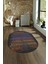 Dijital Kaymaz Yıkanabilir Modern Desen Oval Yolluk Mutfak Salon Halısı, N-O-Modern-28-Renkli, 4