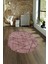 Dijital Kaymaz Yıkanabilir Modern Desen Oval Yolluk Mutfak Salon Halısı, N-O-MODERN-117-BORDO, 4