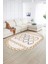 Dijital Kaymaz Yıkanabilir Modern Desen Oval Yolluk Mutfak Salon Halısı, N-O-Modern-81-Renkli, 2