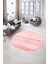 Dijital Kaymaz Taban Yıkanabilir Modern Desen Yuvarlak Mutfak Salon Halısı, N-Y-Modern-36-Pembe, 5