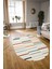 Dijital Kaymaz Yıkanabilir Modern Desen Oval Yolluk Mutfak Salon Halısı, N-O-Modern-74-Renkli, 3