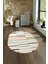 Dijital Kaymaz Yıkanabilir Modern Desen Oval Yolluk Mutfak Salon Halısı, N-O-Modern-74-Renkli, 4