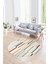 Dijital Kaymaz Taban Yıkanabilir Modern Desen Yuvarlak Mutfak Salon Halısı, N-Y-Modern-74-Renkli, 1