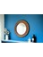 Ahşap Görünümlü Mdf Yuvarlak Duvar Salon Banyo Aynası 2