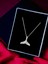 Alâ Silver Jewellery Balık Kuyruğu Çift Taraflı Beyaz Taşlı Tasarım 925 Ayar Gümüş Kolye 2