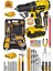 Tekno Trust 58 Volt Japon Technology 92 Vf 12AH Darbeli Lion-Çift Akülü Metal Şanzuman Turbo Şarjlı Matkap 100 2