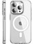 Apple iPhone 15 Pro Magsafe Uyumlu Crystal Şeffaf Plastik Kılıf 1