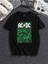 Ön Acdc Baskılı Oversize Tshirt 1