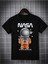 Rahat Kalıp Pamuklu Nasa-Uzay Baskılı Çocuk T-Shirt 1