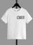 Rahat Kalıp Pamuklu Baskılı Beyaz Çocuk T-Shirt 1