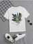 Rahat Kalıp Pamuklu Baskılı Beyaz Çocuk T-Shirt 1