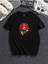 Pelerinli Iskelet Oversize Tshirt 1