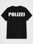 Polızeı Baskılı Oversize Tshırt 1