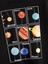 Rahat Kalıp Pamuklu Planets Baskılı Çocuk T-Shirt 2