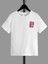 Rahat Kalıp Pamuklu Baskılı Beyaz Çocuk T-Shirt 1