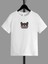 Rahat Kalıp Pamuklu Baskılı Beyaz Çocuk T-Shirt 1