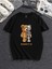 Robotıc Ayı Baskılı Oversize Tshirt 1