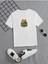 Rahat Kalıp Pamuklu Baskılı Beyaz Çocuk T-Shirt 1