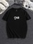 One Baskılı Oversize Tshirt 1
