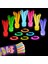 1000 Adet Vıp Renkli Glow Stick Neon Işık Fosforlu Bileklik Kolye Fosforlu Işık Konser Şenlik Işığı 3