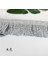 No.6 Tarzı 10 Metre Kanepe Yastık Trim Püskül Aksesuarları Dantel Kumaş Dantel Kenar 5.5 cm Masa Örtüsü Perde Dekoratif Dantel LC0246 (Yurt Dışından) 1