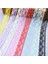 Beyaz Tarzı 10 Metre Dantel Şerit Bant 20 mm Geniş Trim Kumaş Dıy Işlemeli Düğün Net Kordon Dikiş Dekorasyon Afrika Dantel Kumaş (Yurt Dışından) 2