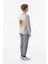 Önü ve Arkası Baskılı Erkek Çocuk Sweatshirt 3