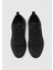 Siyah Deri Erkek Sneaker 5