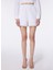Normal Bel Normal Beyaz Kadın Şort Onllou Lıfe Emb Loose Shorts Ptm 4