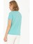 Yuvarlak Yaka Mint Kadın T-Shirt GADA 5