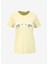 Bisiklet Yaka Bej Kadın T-Shirt W4GI48K9RM1-F1CC 5