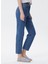 Yüksek Bel Geniş Paça Straight Koyu Lacivert Kadın Denim Pantolon 242 Lcf 121001 Clara Posey Db Mıd 3