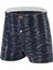 Erkek Penye Karışık Desenli Boxer 1400 6 Adet 3