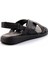 Siyah Kadın Sandalet K05906131603 4