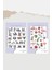10 Sayfa Sevimli Hayvan Sticker Set -Planner Ajanda Bullet Journal Için Uygun Set 2
