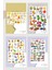 10 Sayfa Sevimli Hayvan Sticker Set -Planner Ajanda Bullet Journal Için Uygun Set 4