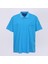 Erkek Büyük Beden Kısa Kol Polo Yaka Tişört - BPL-4004307 - Koyu Turkuaz 1