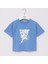 Kız Çocuk Kısa Kol Tişört - 1689937 - Mavi 1