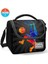Kids Gri Basketbol Desenli Termal Beslenme Çantası 5 Litre Polyester Malzeme 2