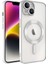 Apple iPhone 14 Plus - Uyumlu Kamera Korumalı Magsafe Wireless Şarj Özellikli Zore Demre Kapak-Rose Gold 5