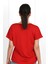 Kadın V Yaka Kısa Kollu T-Shirt 1478-23 4