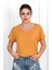 Kadın V Yaka Kısa Kollu T-Shirt 1478-23 1